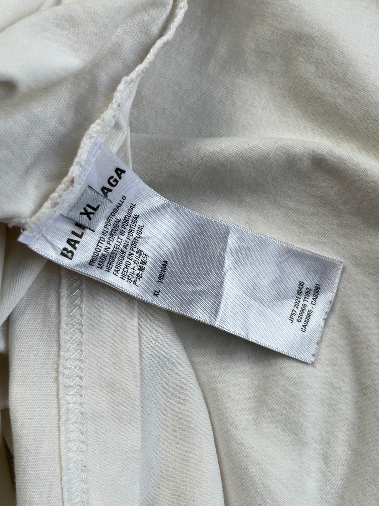 BALENCIAGA Printed Logo Tee
