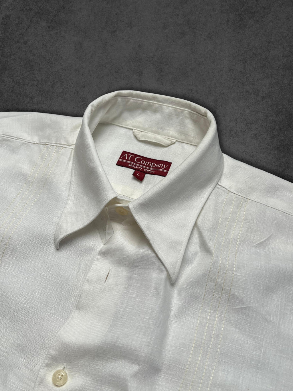 AT COMPANY LINEN BUTTON DOWN