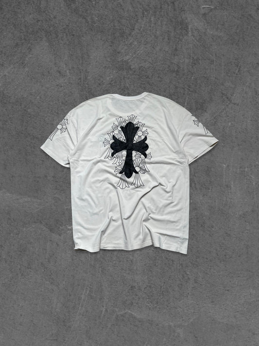 CHROME HEARTS LEATHER PATCHES GRAPHIC Tee