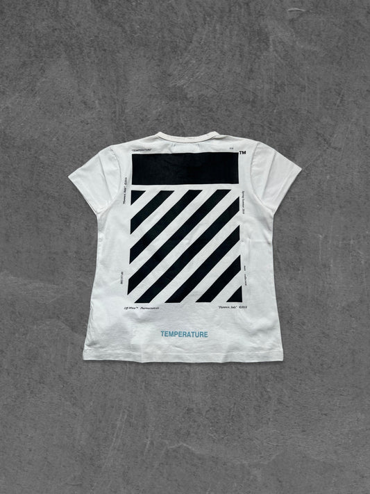 OFF WHITE PRINTED TEE