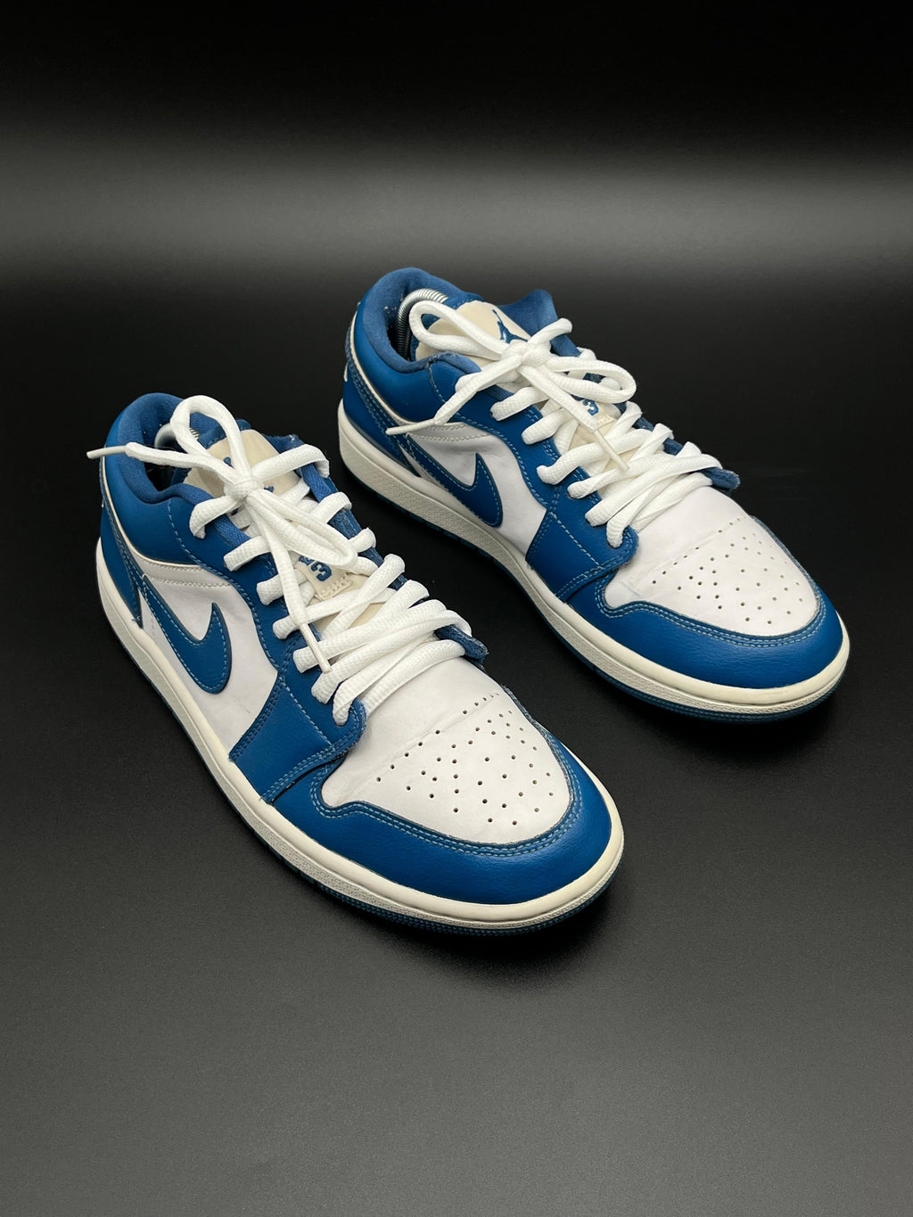 AIR JORDANS LOW MARINE BLUE - 40.5