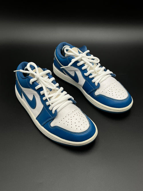 AIR JORDANS LOW MARINE BLUE - 40.5