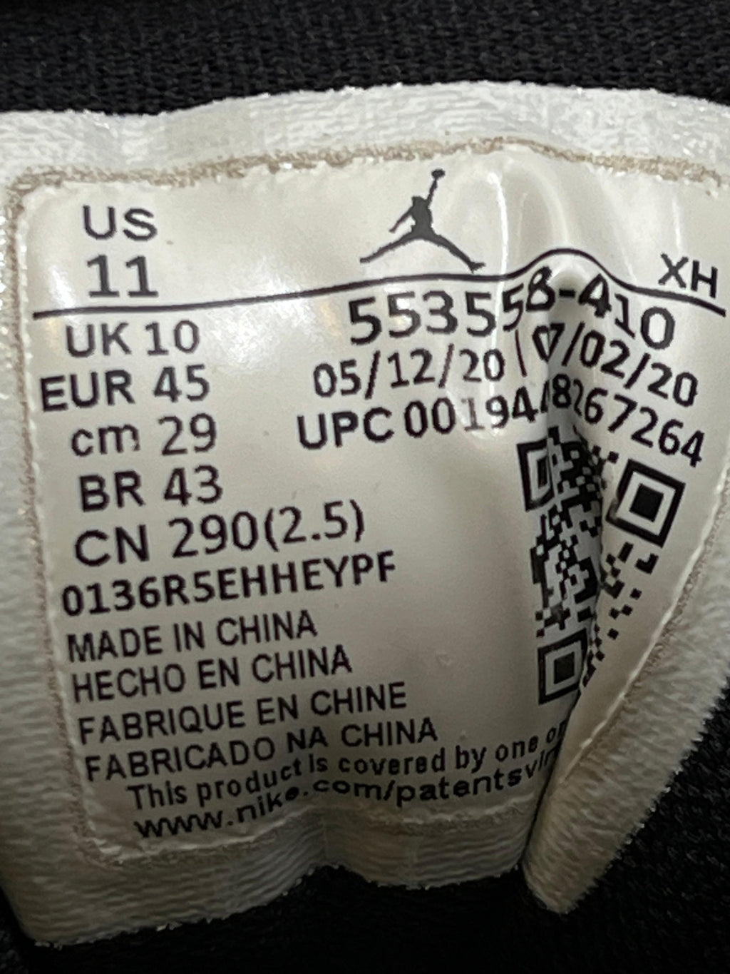 NIKE AIR JORDAN 1 LOW - 45