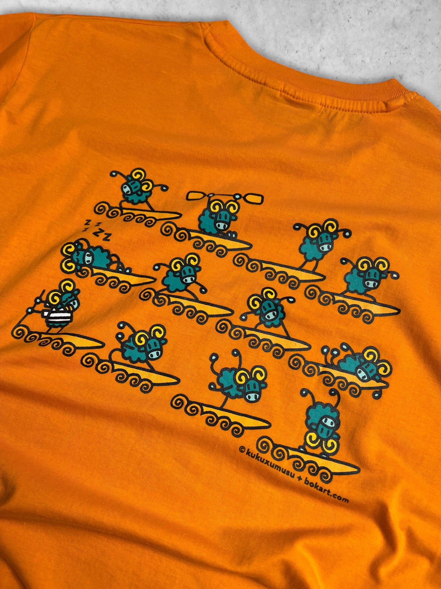 EUSKALTEL SURFER PRINTED TEE