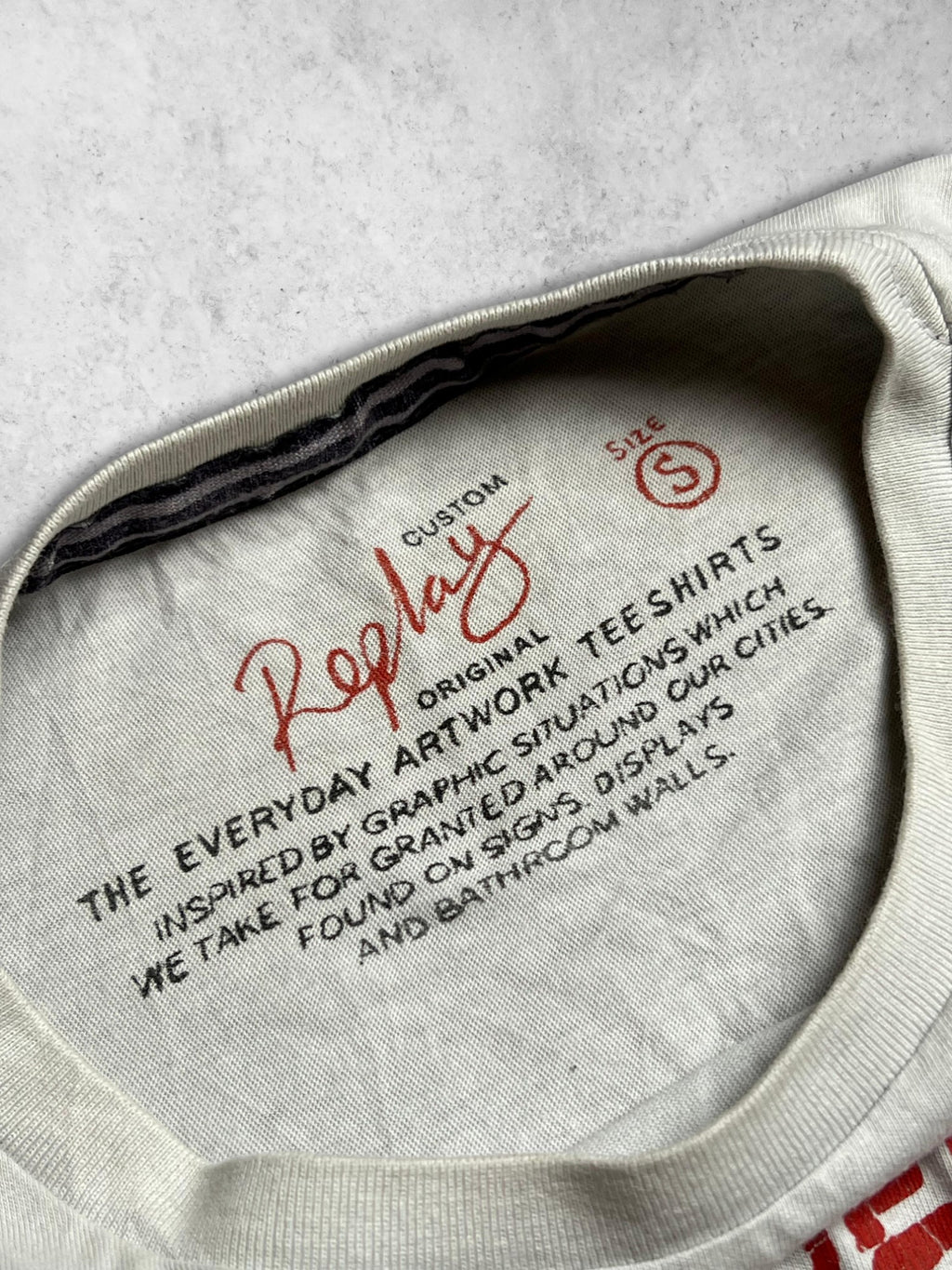 REPLAY EVERYDAY ARTWORK Tee