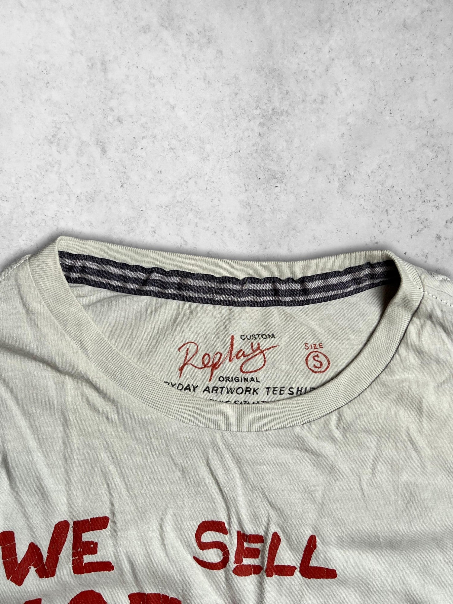 REPLAY EVERYDAY ARTWORK Tee