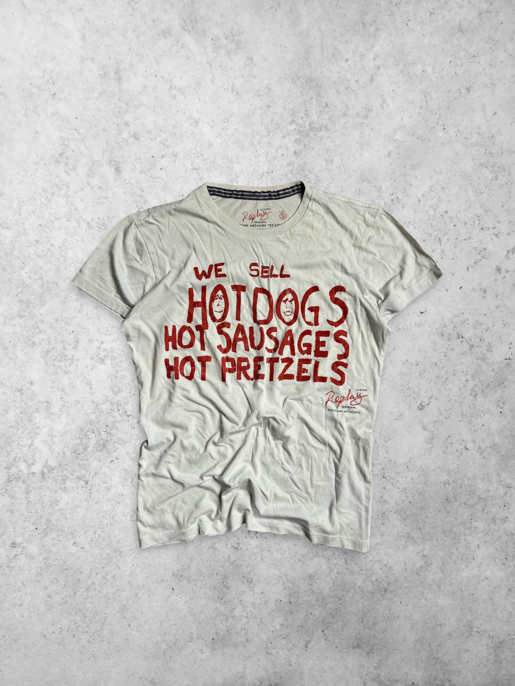 REPLAY EVERYDAY ARTWORK Tee