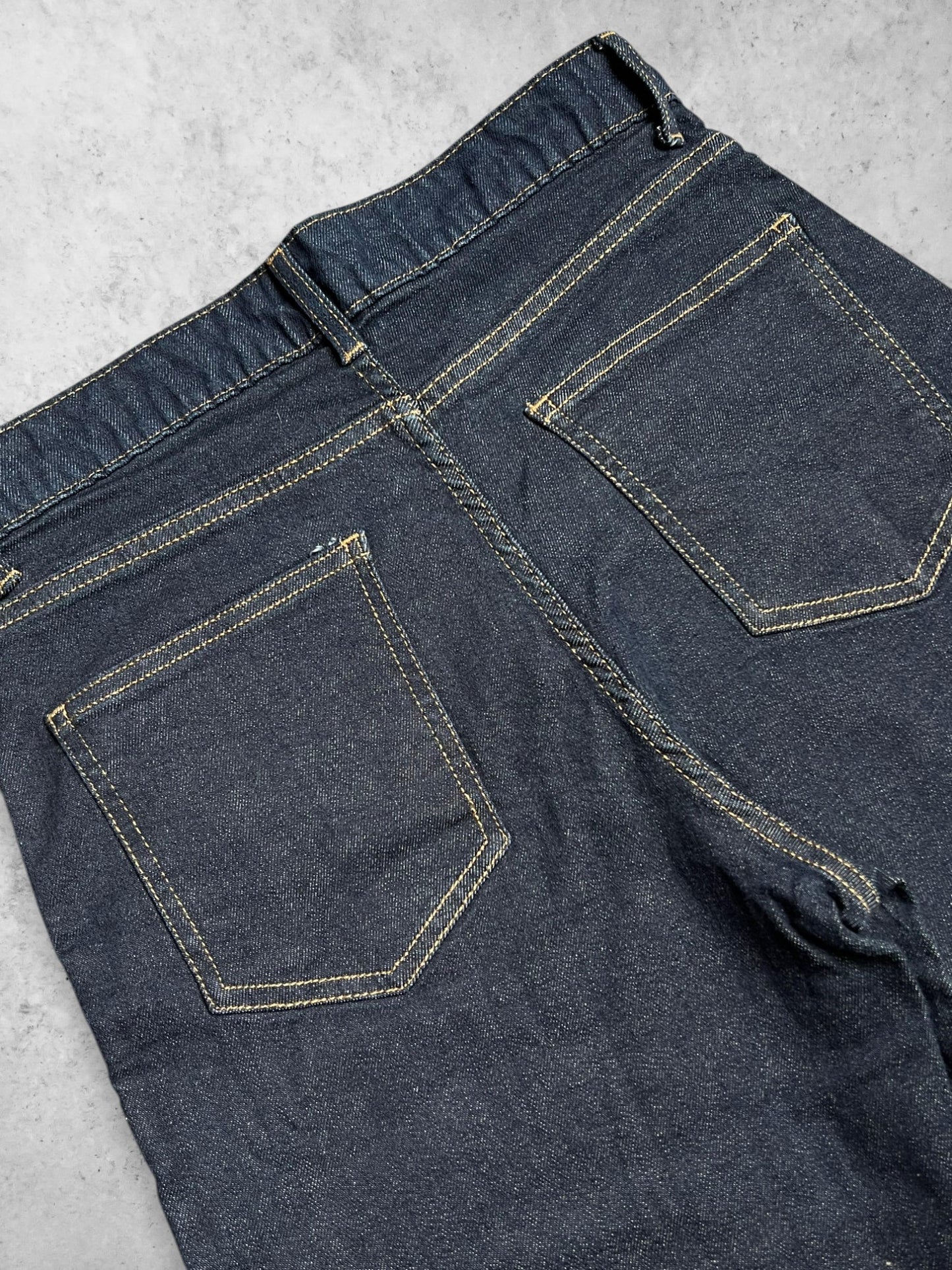 WOMEN BAGGY INDIGO JEANS