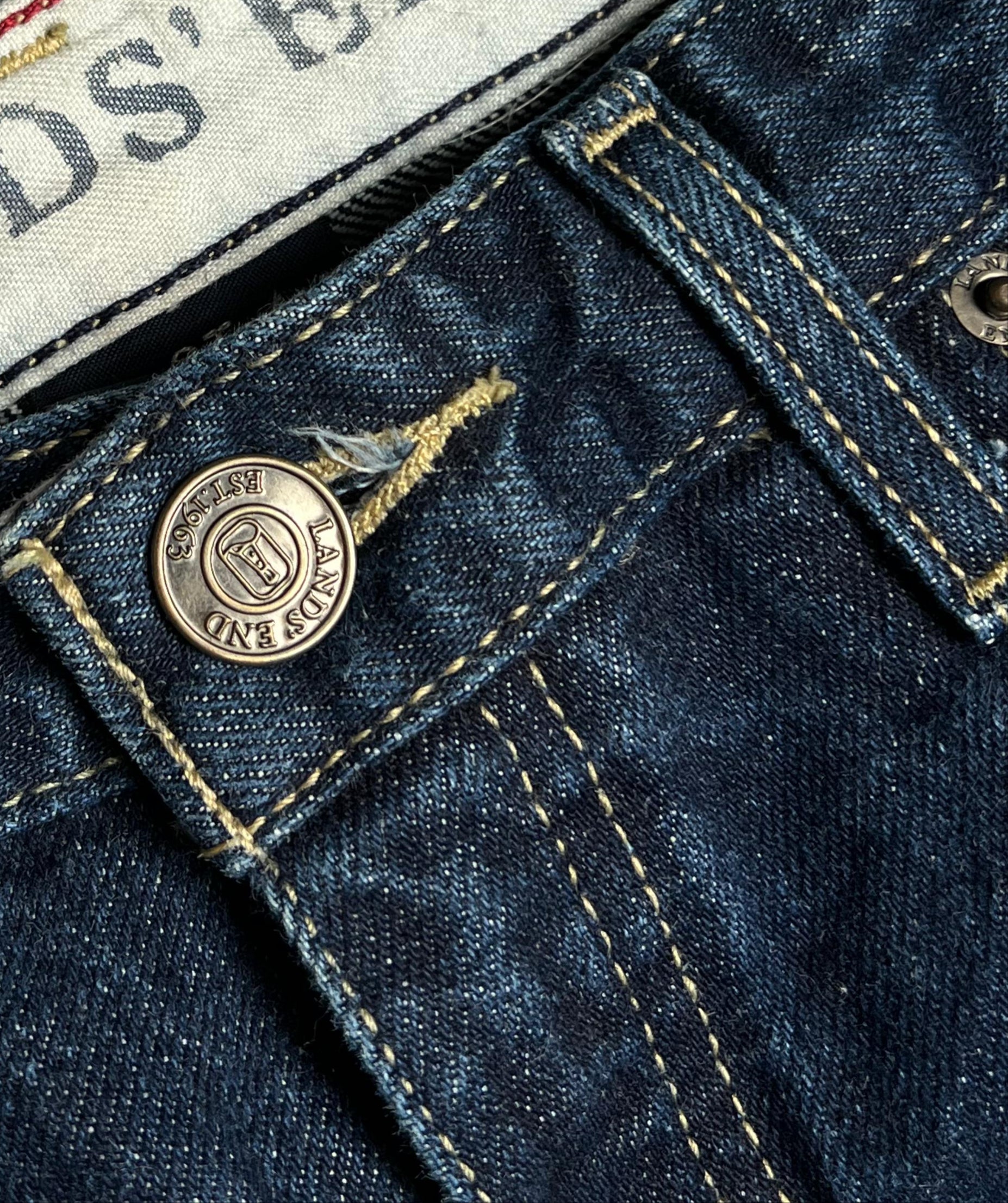 LAND'S END WOMEN BOOTCUT JEANS