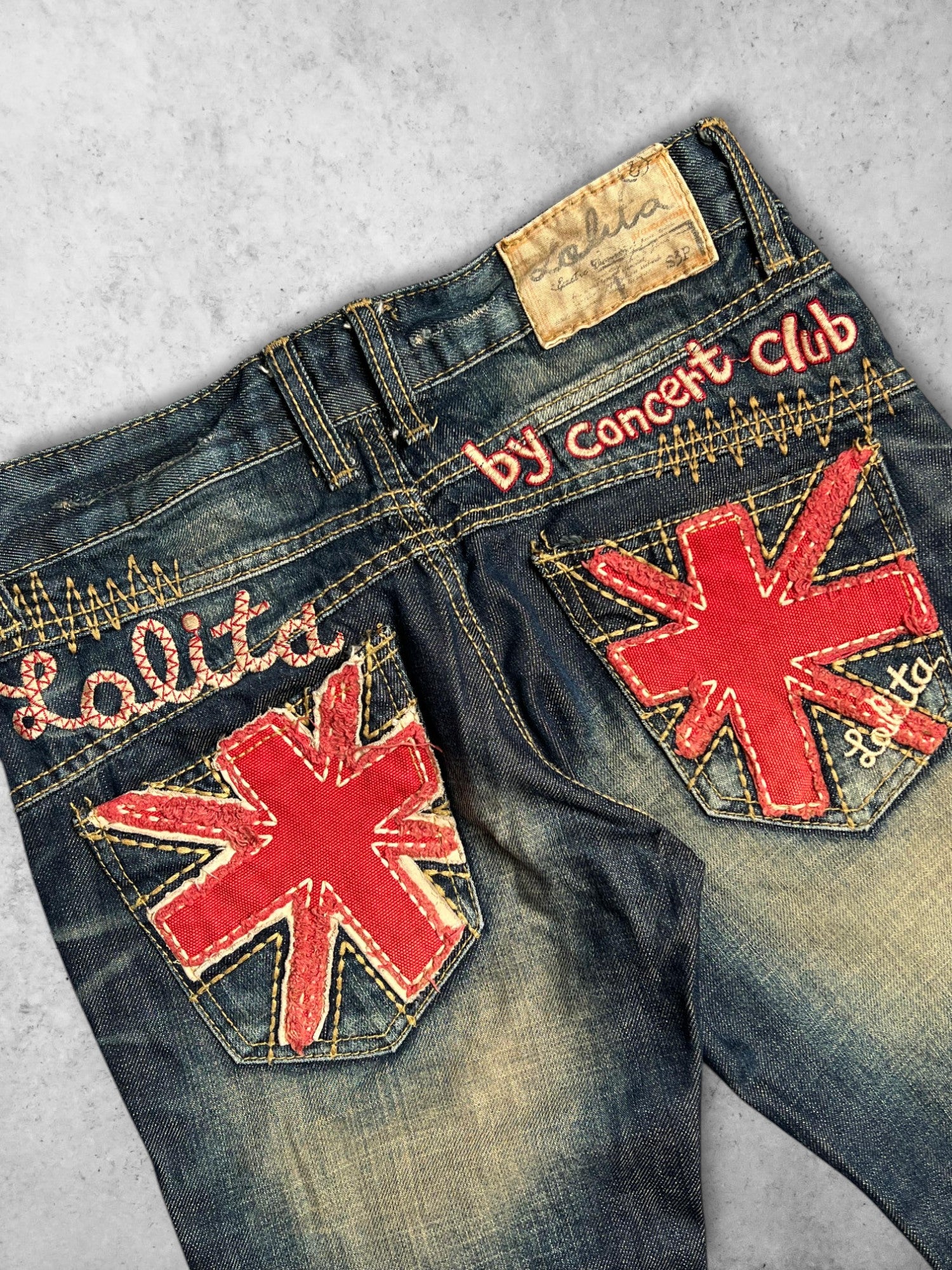 LOLITA BY CONCERT CLUB VINTAGE BOOTCUT DENIM PANTS