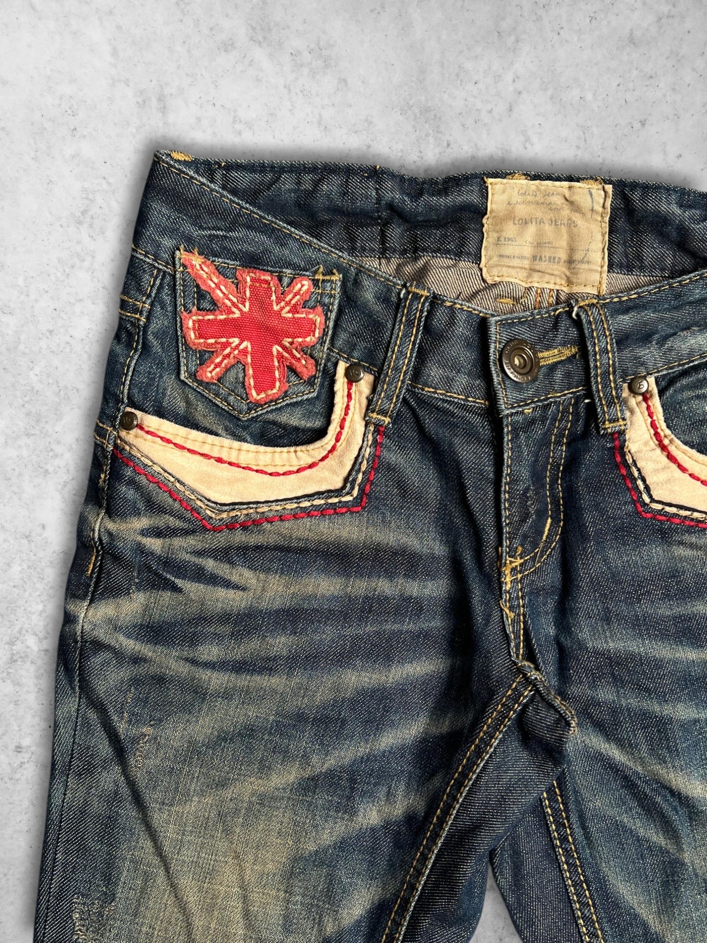 LOLITA BY CONCERT CLUB VINTAGE BOOTCUT DENIM PANTS
