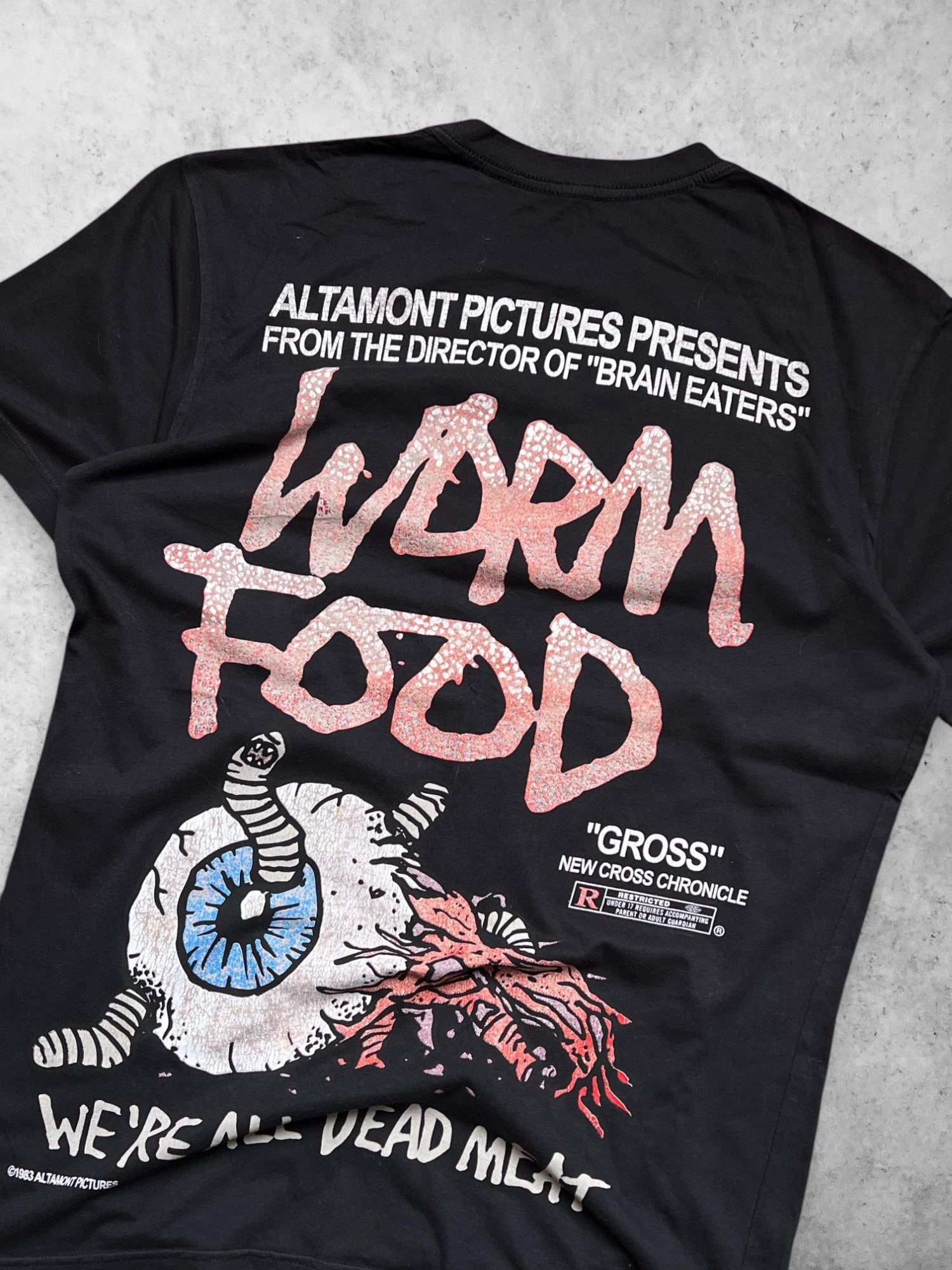 “WE’RE ALL DEAD MEAT” PRINTED TEE