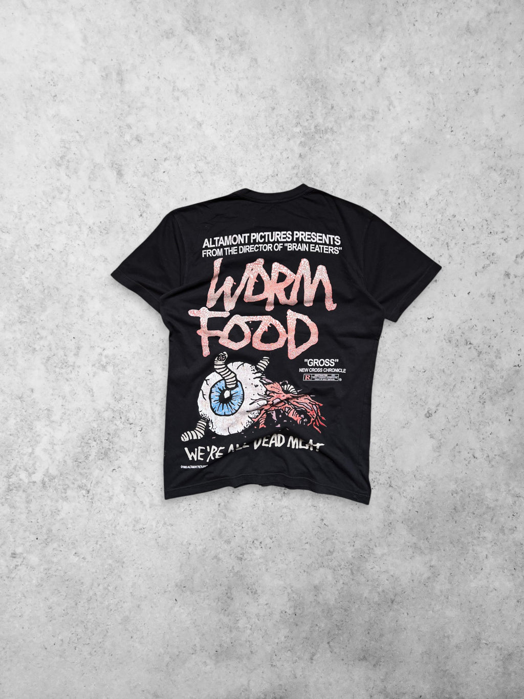 “WE’RE ALL DEAD MEAT” PRINTED TEE