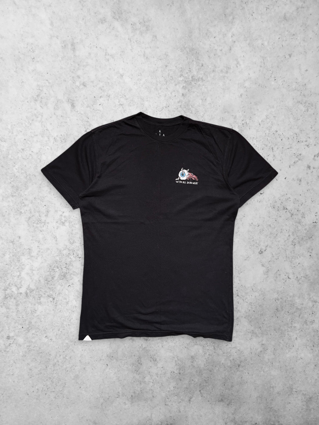 “WE’RE ALL DEAD MEAT” PRINTED TEE