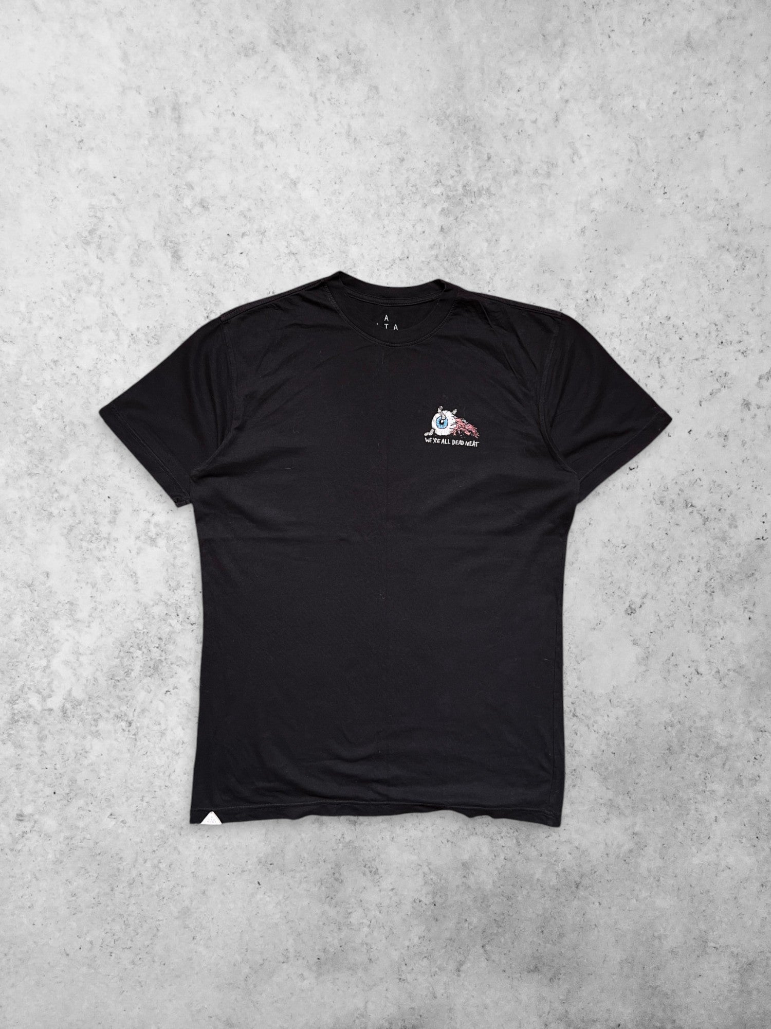 “WE’RE ALL DEAD MEAT” PRINTED TEE