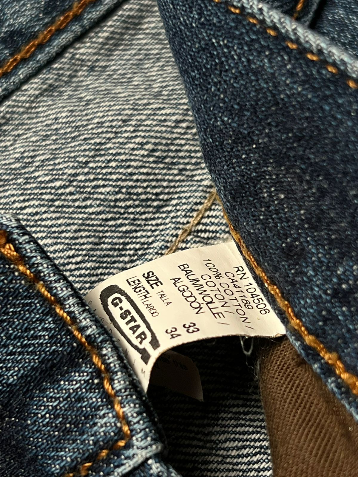 G-STAR RAW HEAVYWEIGHT BAGGY JEANS
