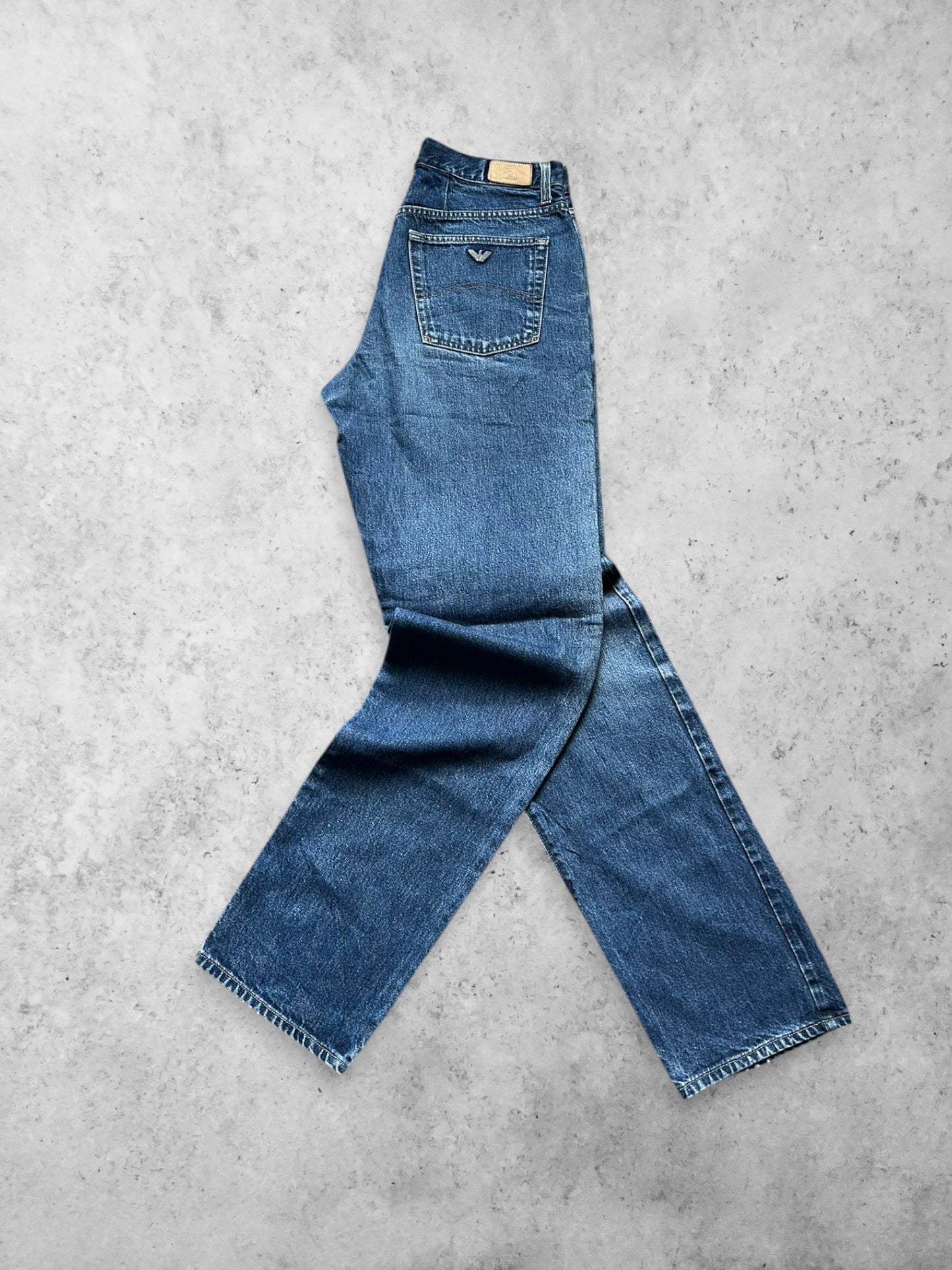 EMPORIO ARMANI RELAXED FIT HEAVYWEIGHT JEANS