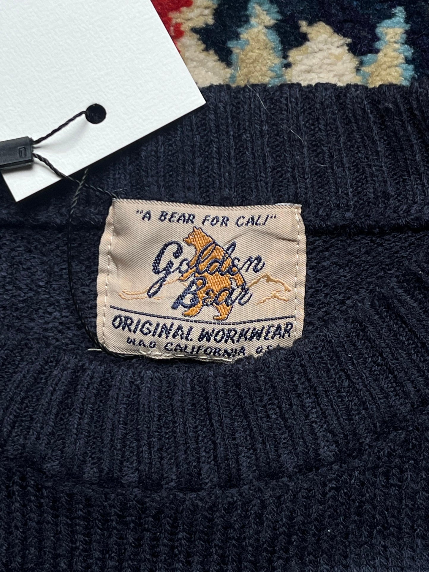 Golden Bear Embroided Sweater