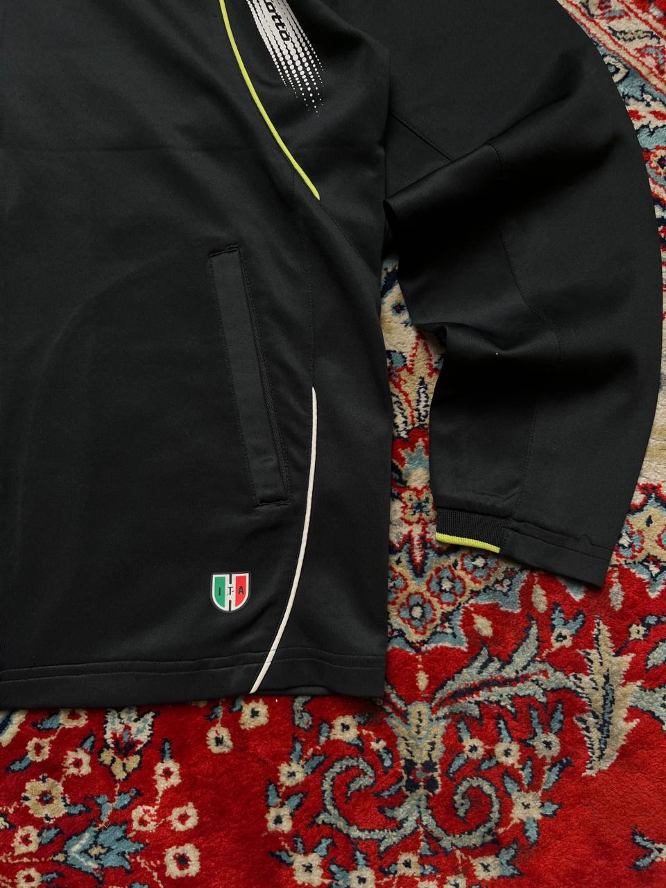 Lotto Black/Neon Zipper