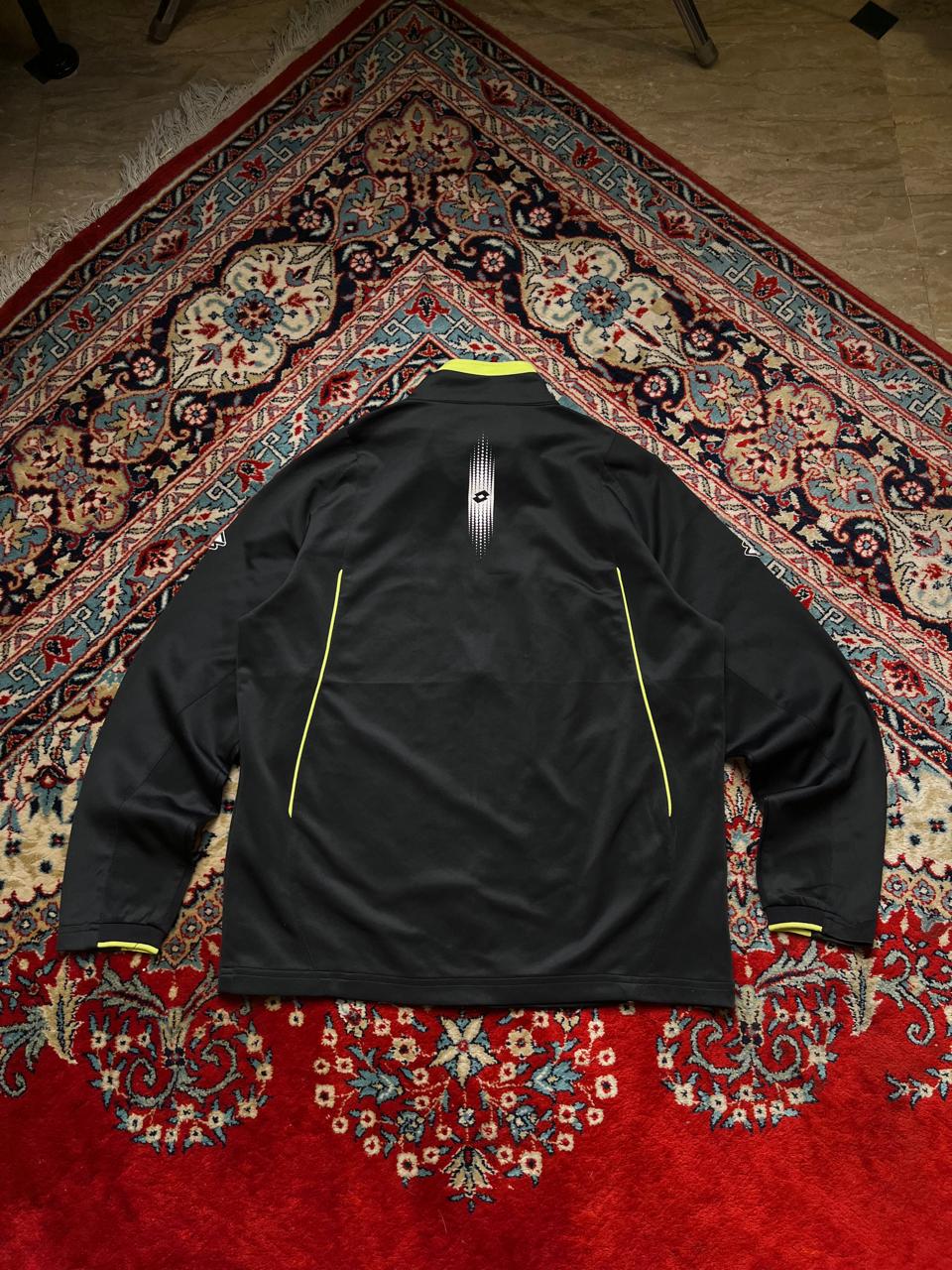 Lotto Black/Neon Zipper