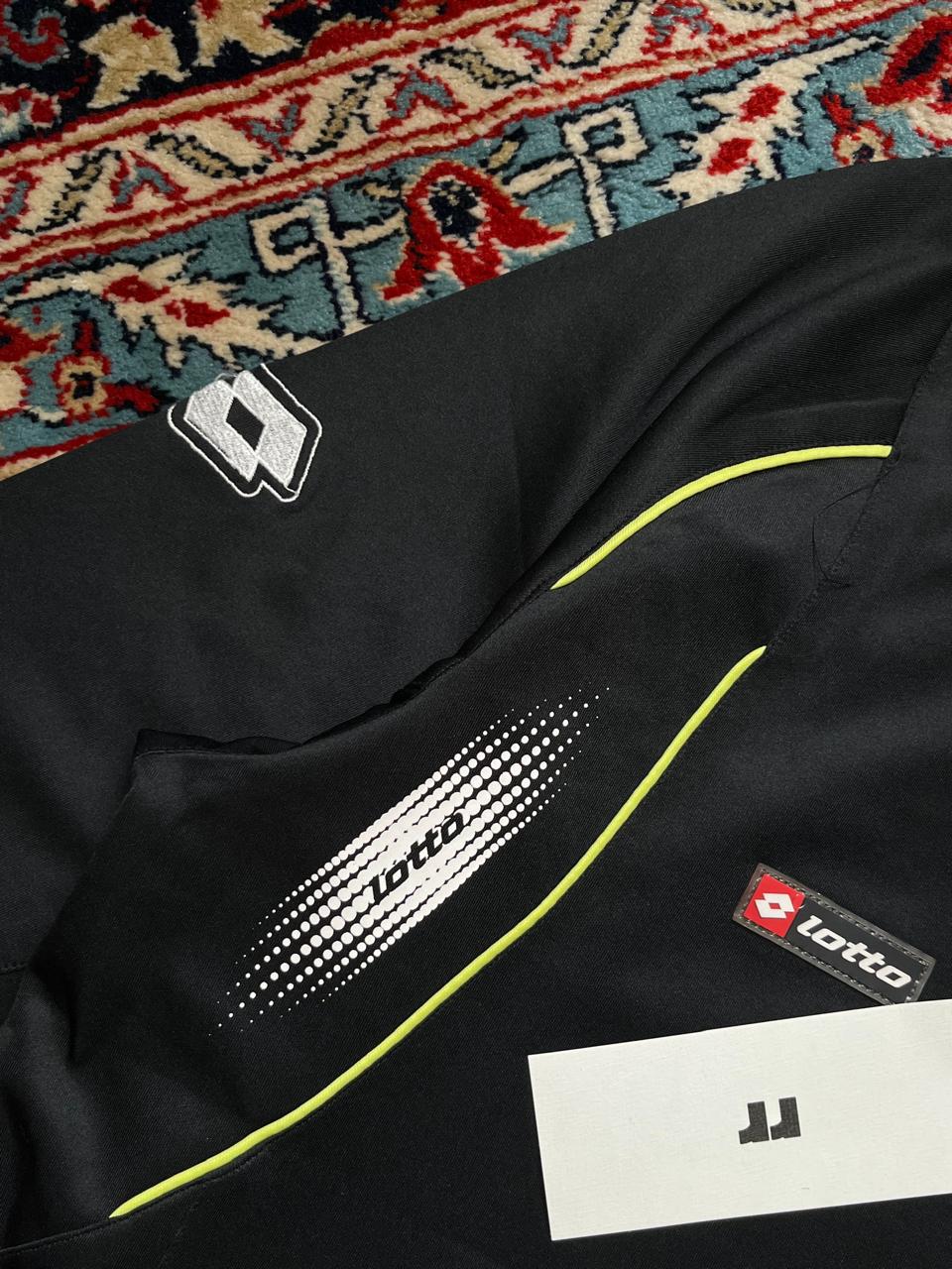 Lotto Black/Neon Zipper