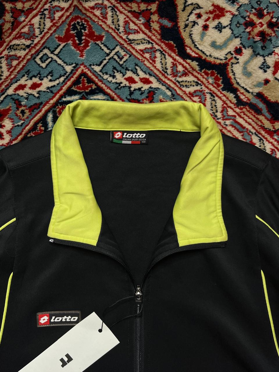 Lotto Black/Neon Zipper