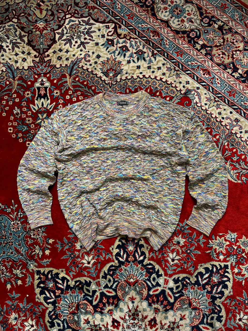 Pinwheel Handwoven Heavyweight Sweater