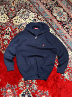 Beverly Hills Blue Quarter Zipper