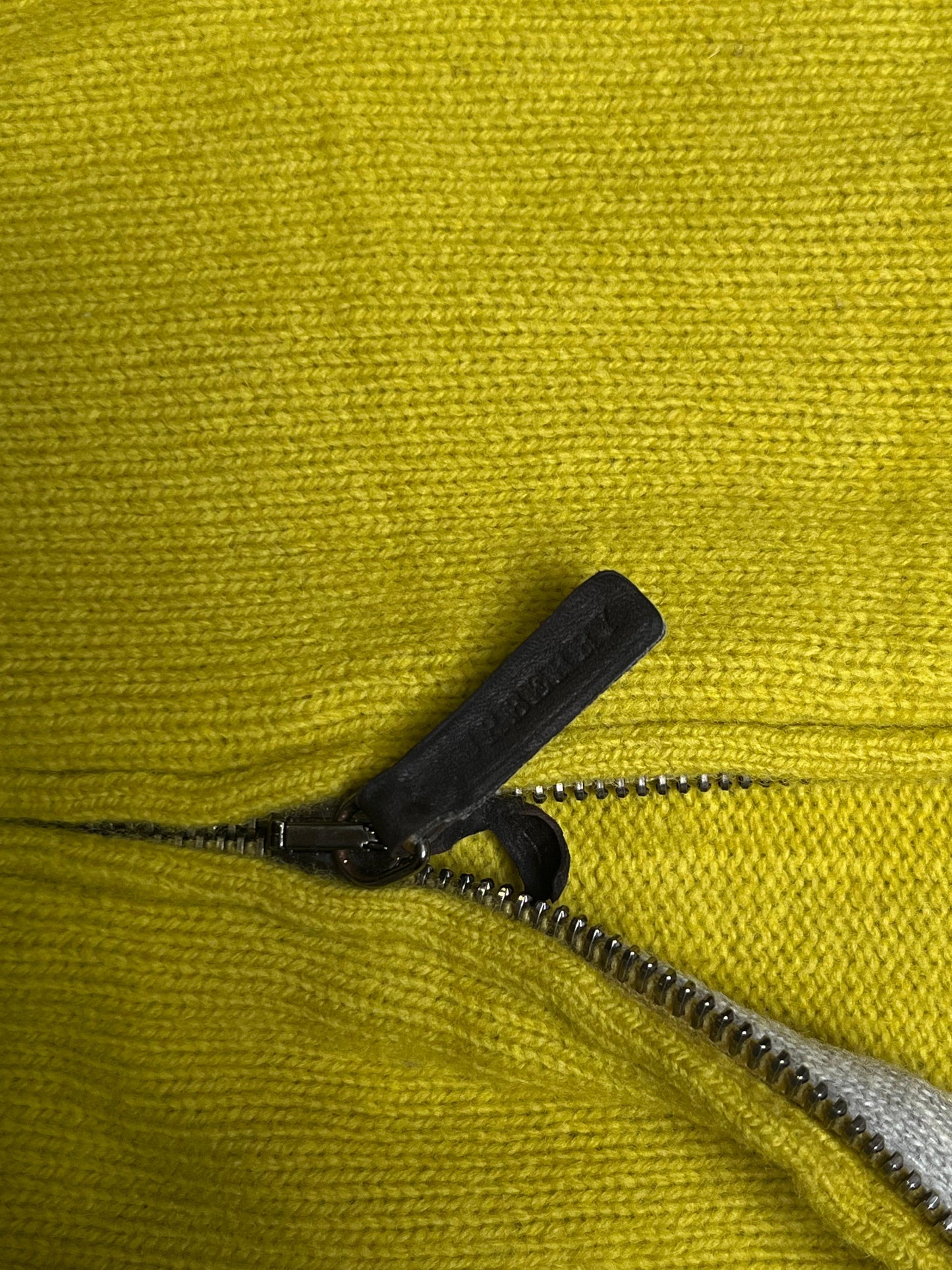 Burberry Mustard Quarter Zipper