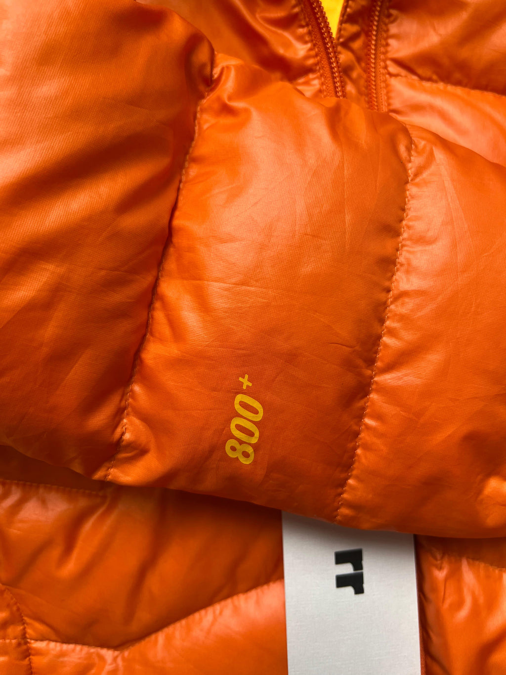 Fila Orange Puffer Jacket
