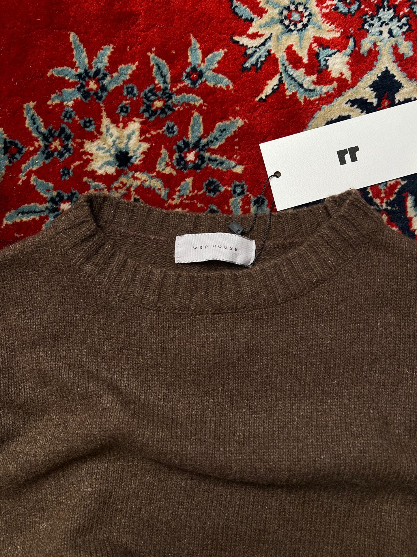 W and P House Brown Sweater