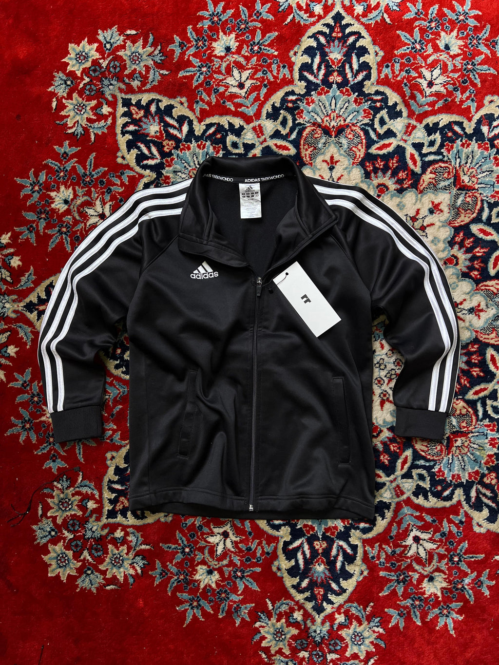 Adidas Black Zipper Track Jacket