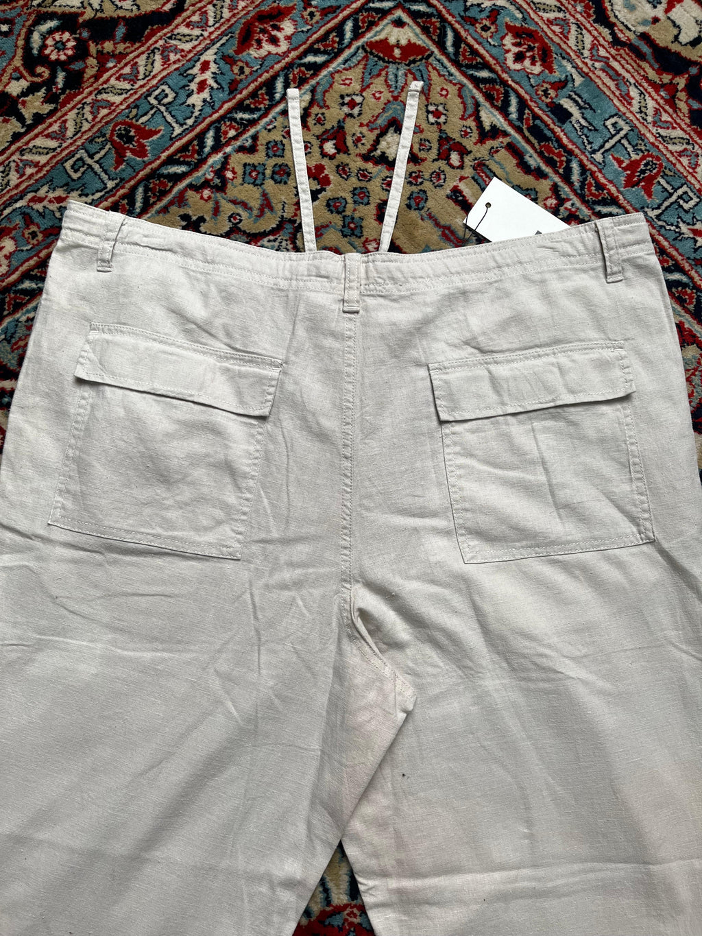 Maine Linen Pants Straight-Fit