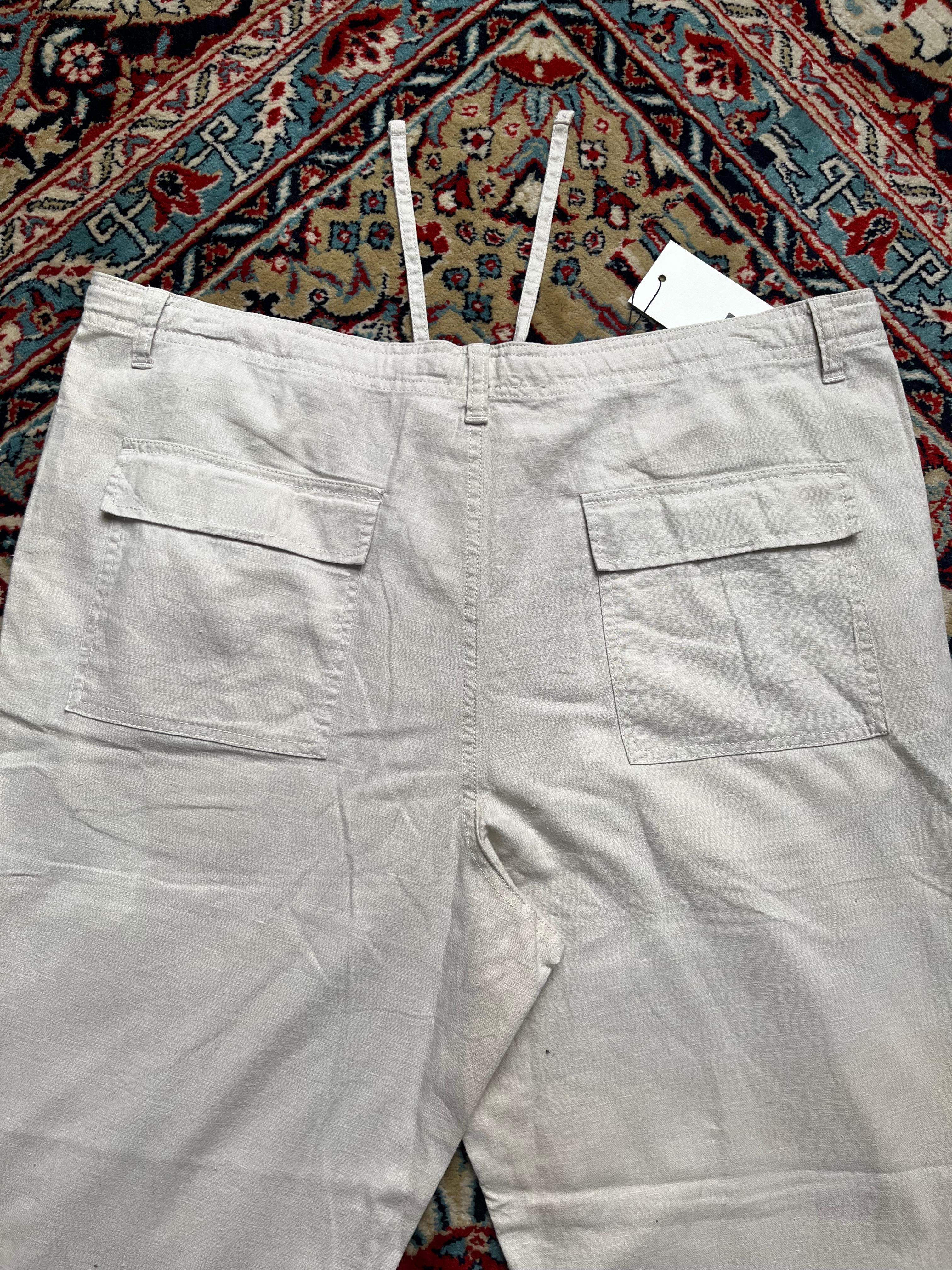 Maine Linen Pants Straight-Fit