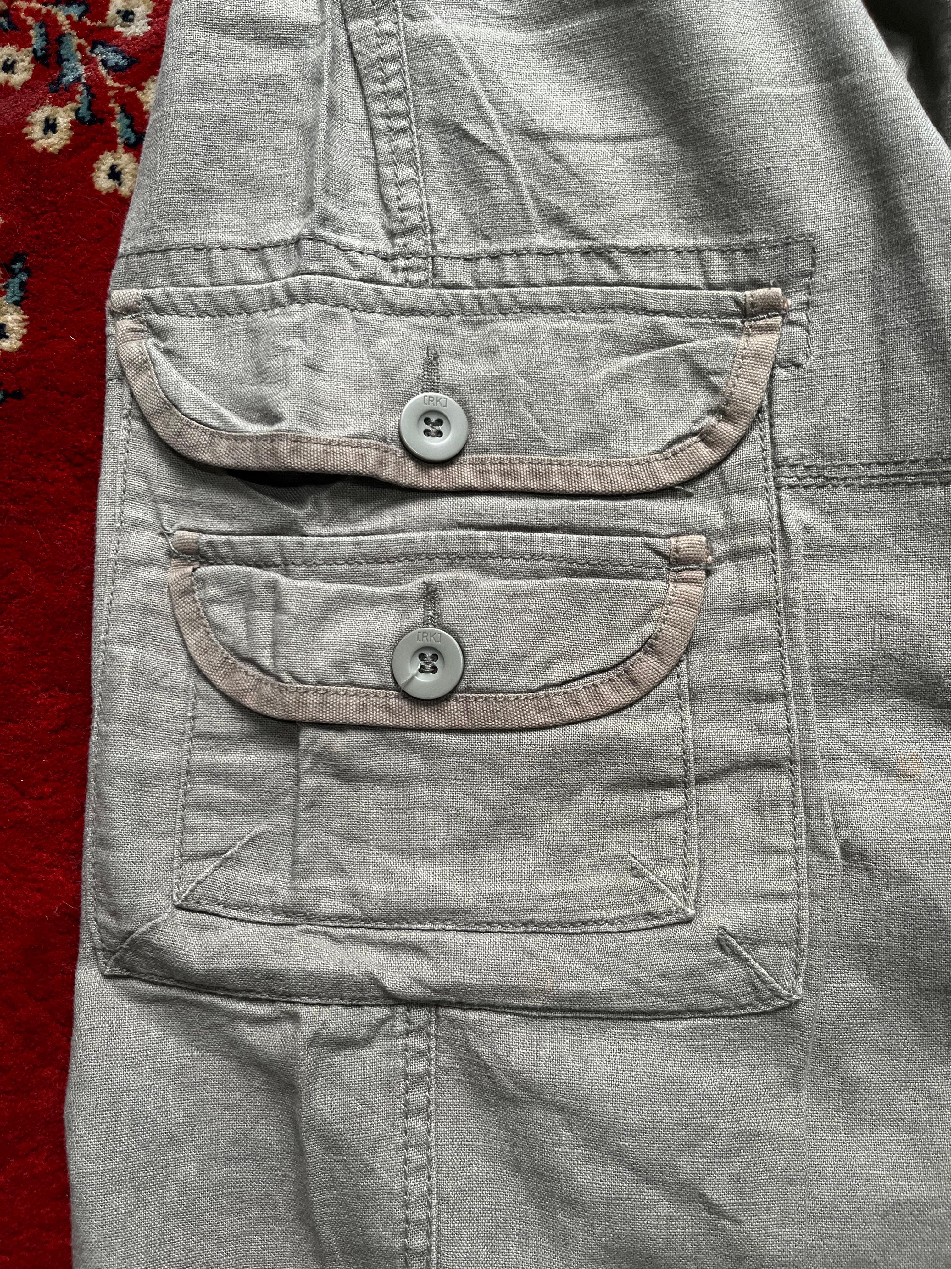 Rumkay Linen Cargo Pants