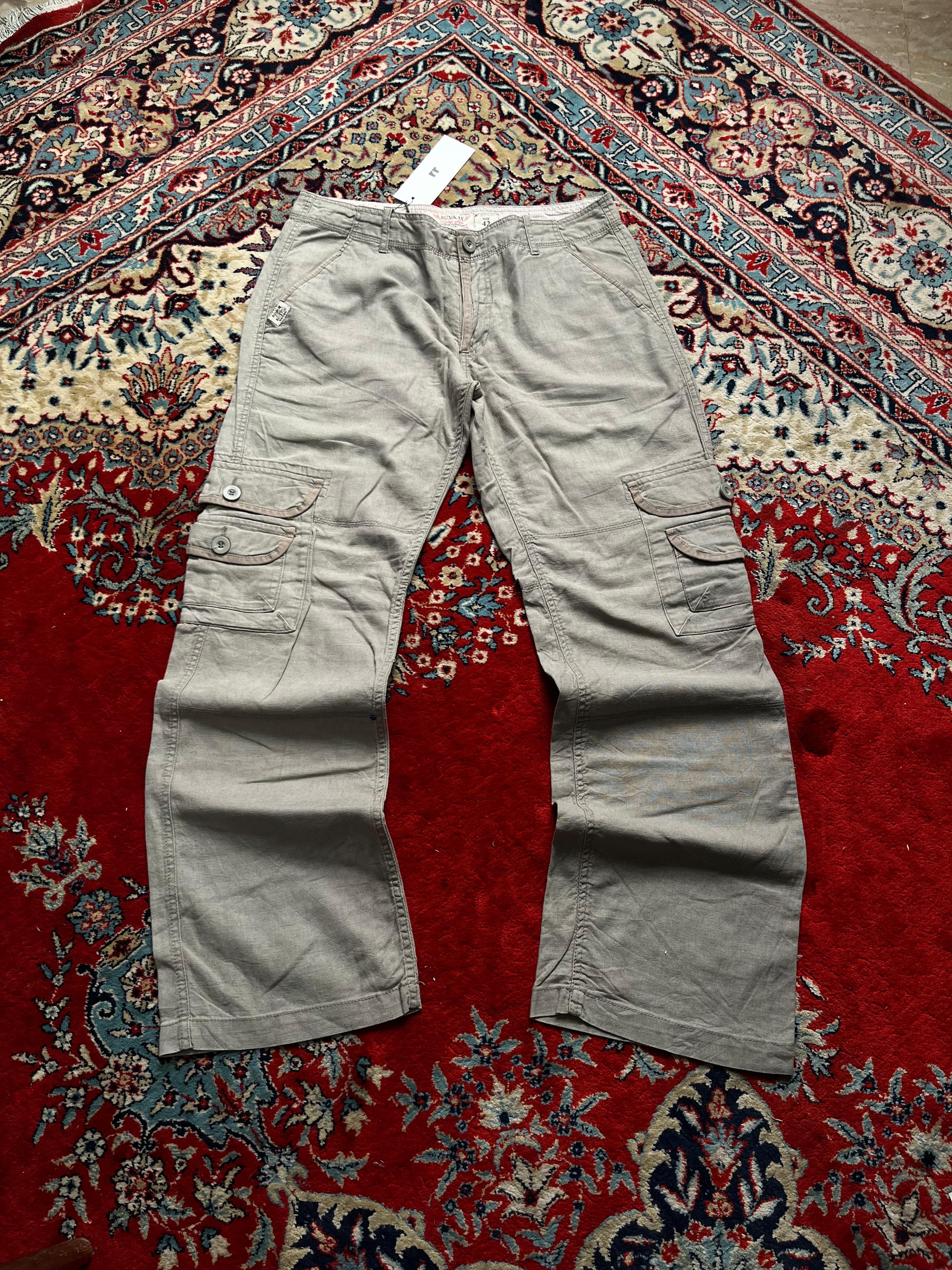 Rumkay Linen Cargo Pants