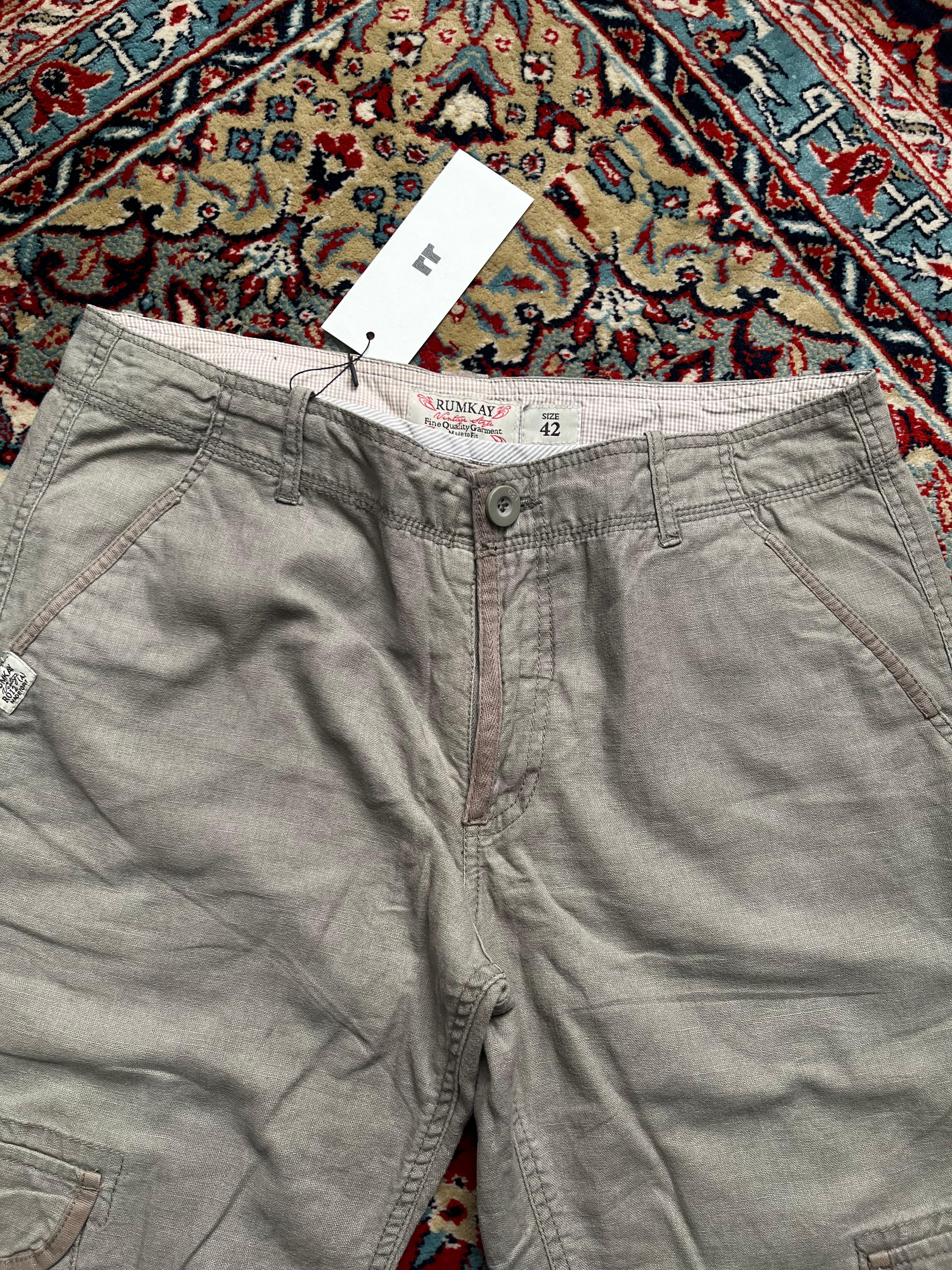 Rumkay Linen Cargo Pants