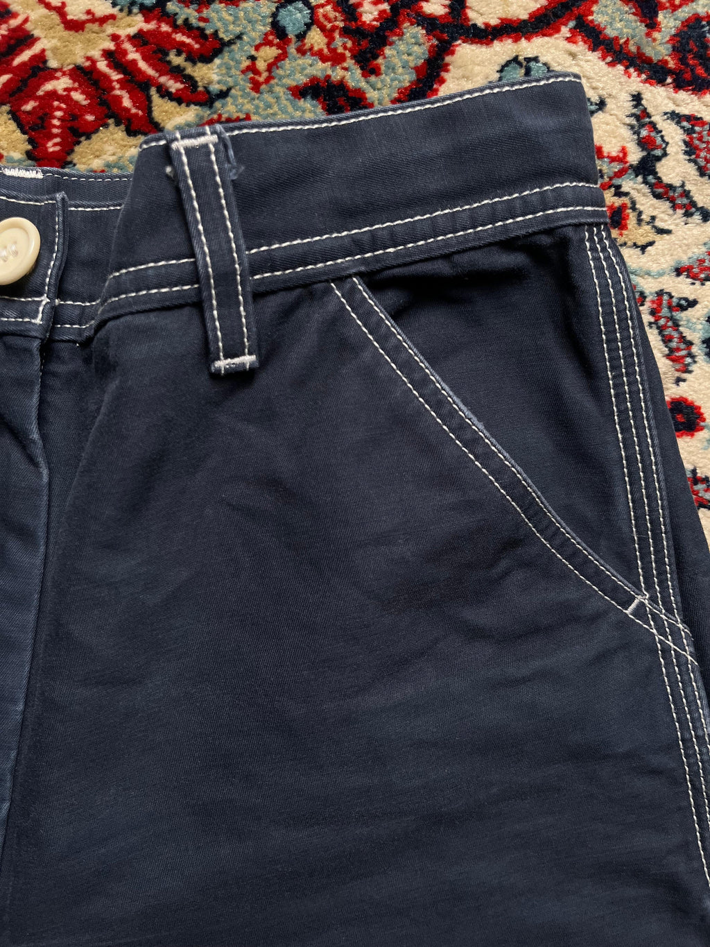 Arket Wide Legged Canvas Pants