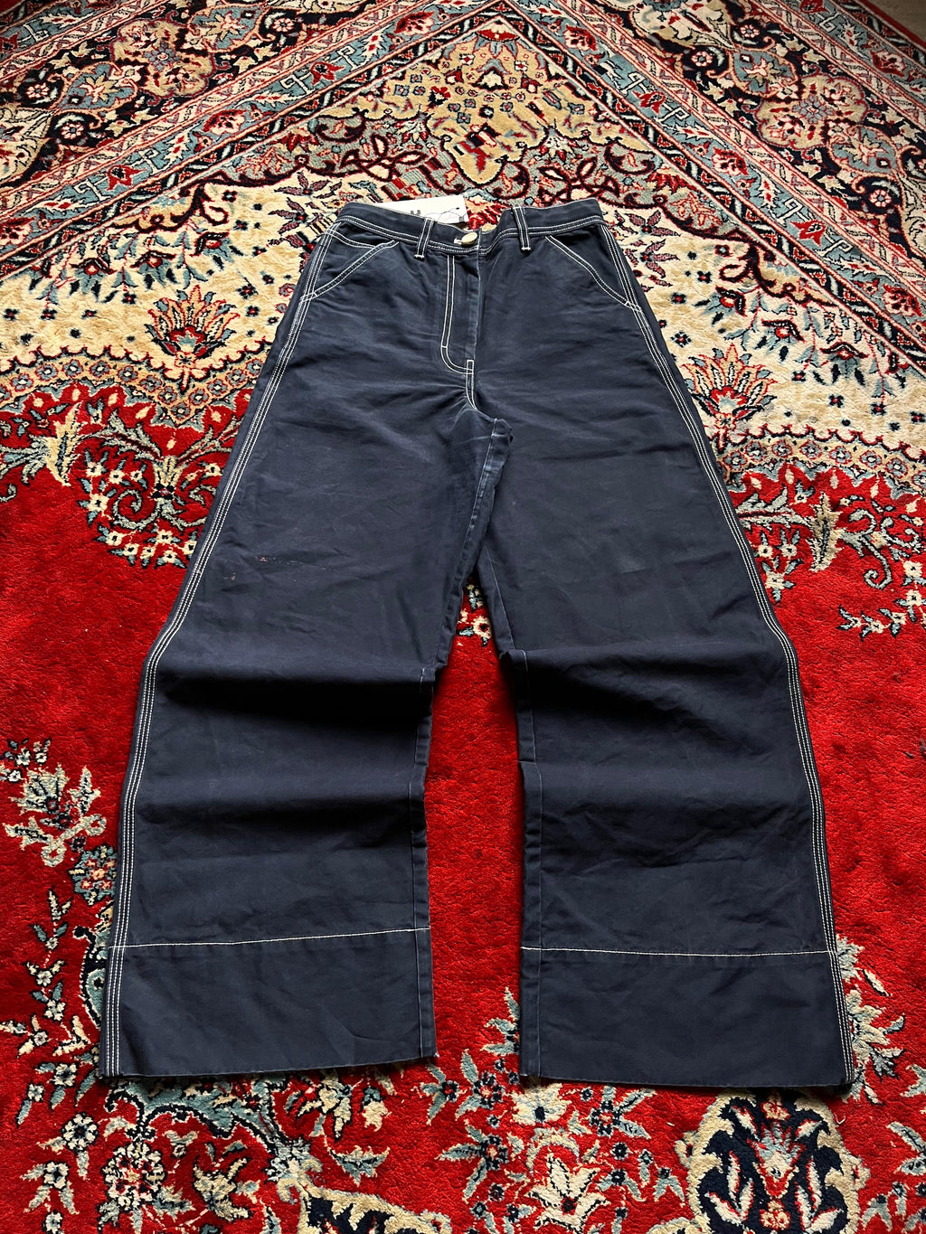 Arket Wide Legged Canvas Pants