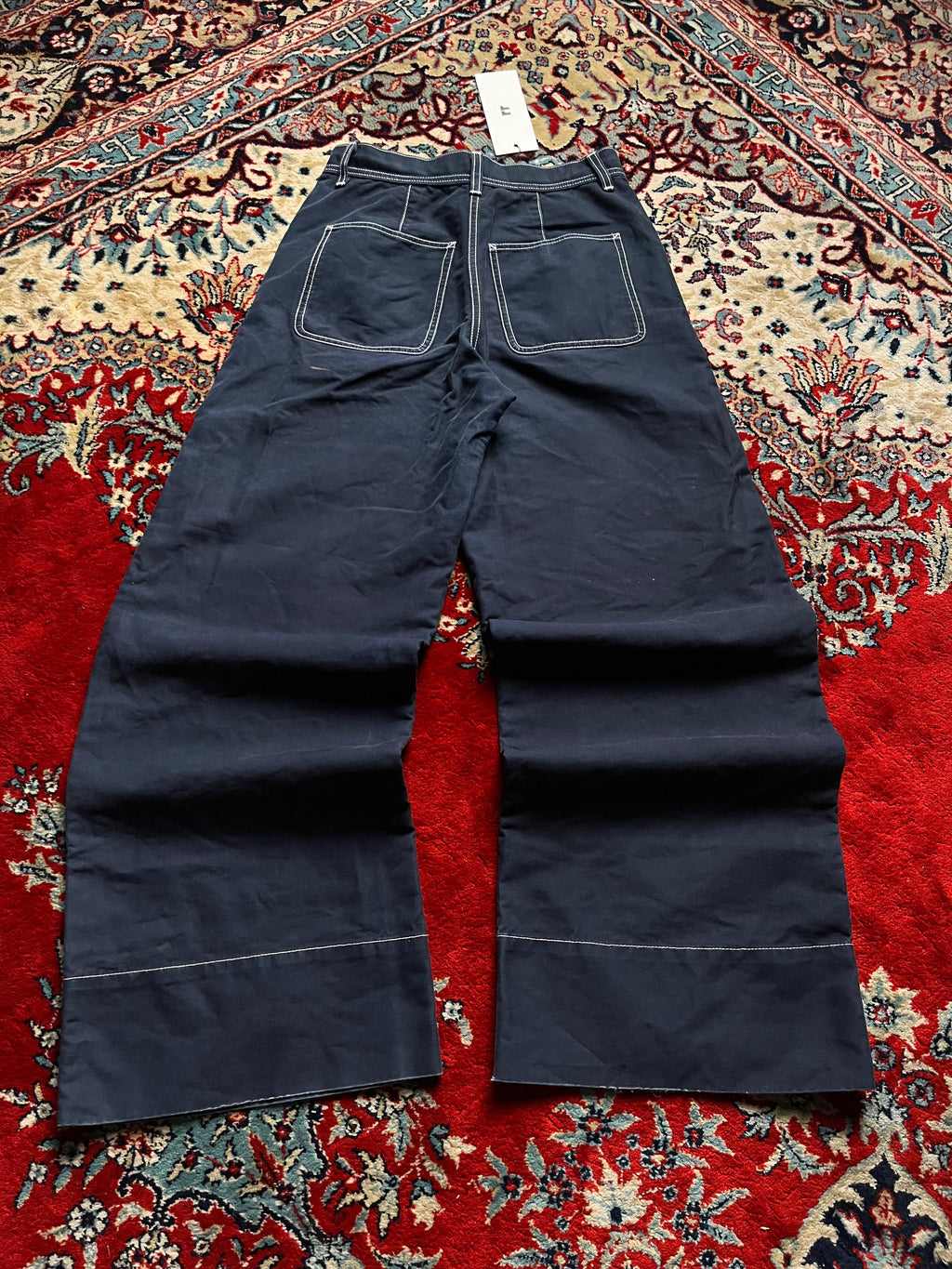 Arket Wide Legged Canvas Pants