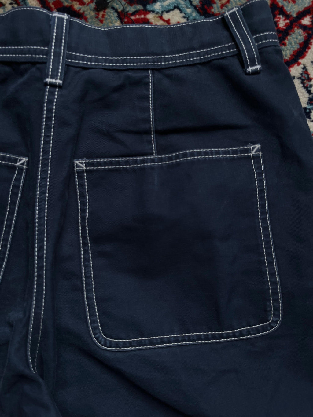 Arket Wide Legged Canvas Pants