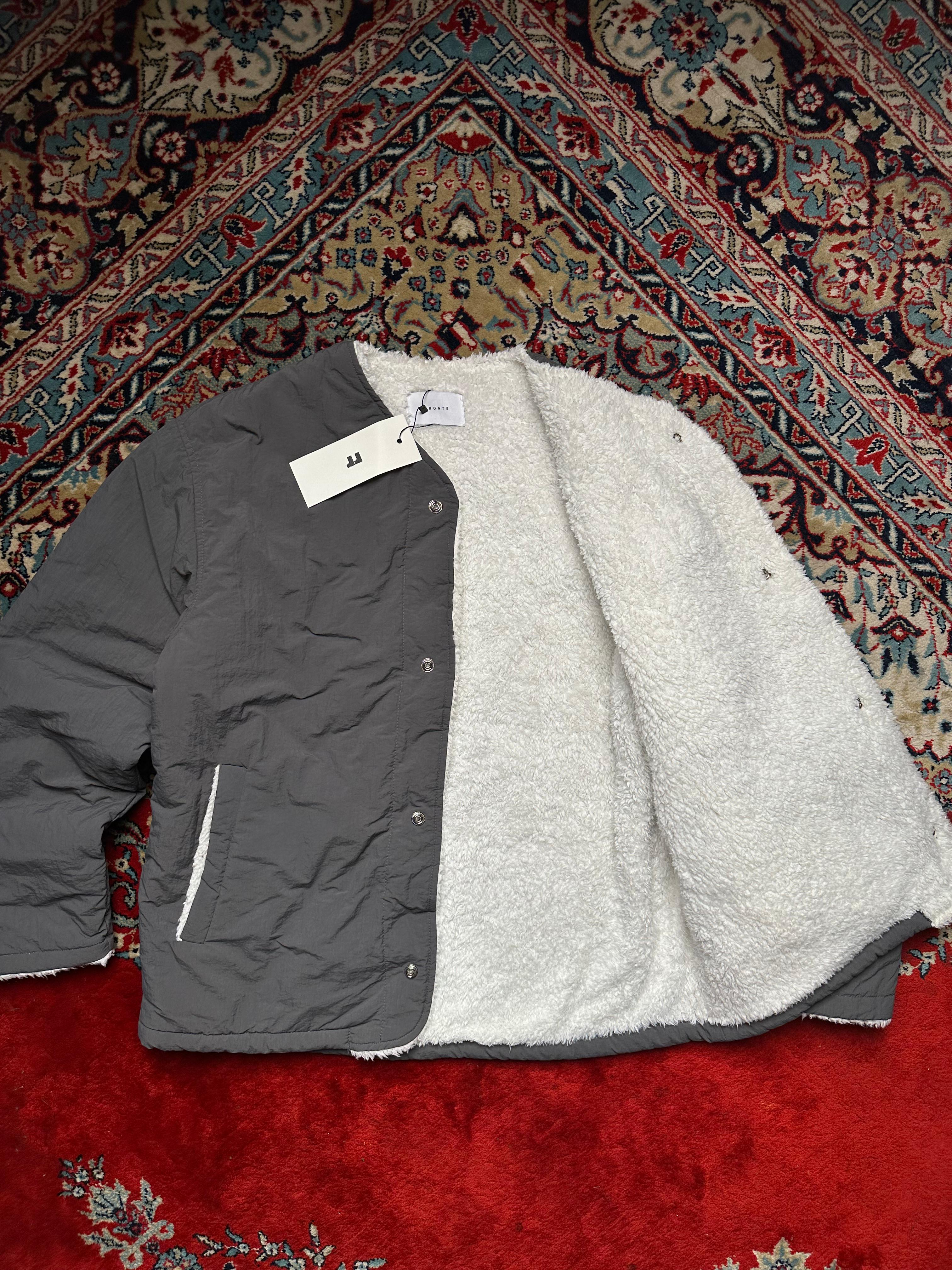 BRONTE Fur Lining Crewneck Jacket