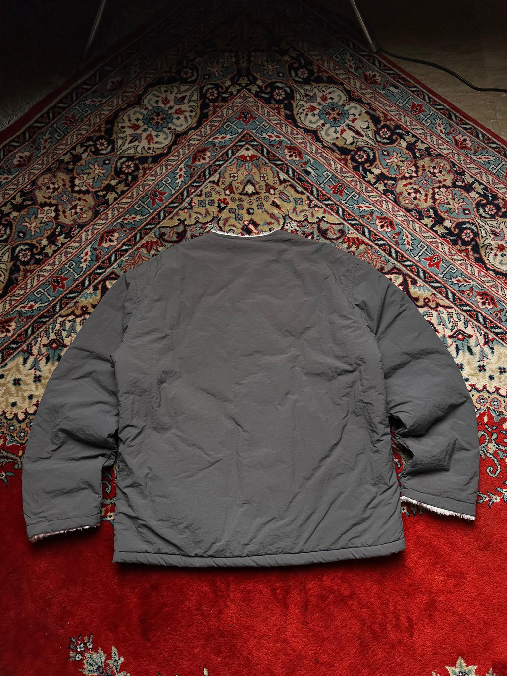 BRONTE Fur Lining Crewneck Jacket