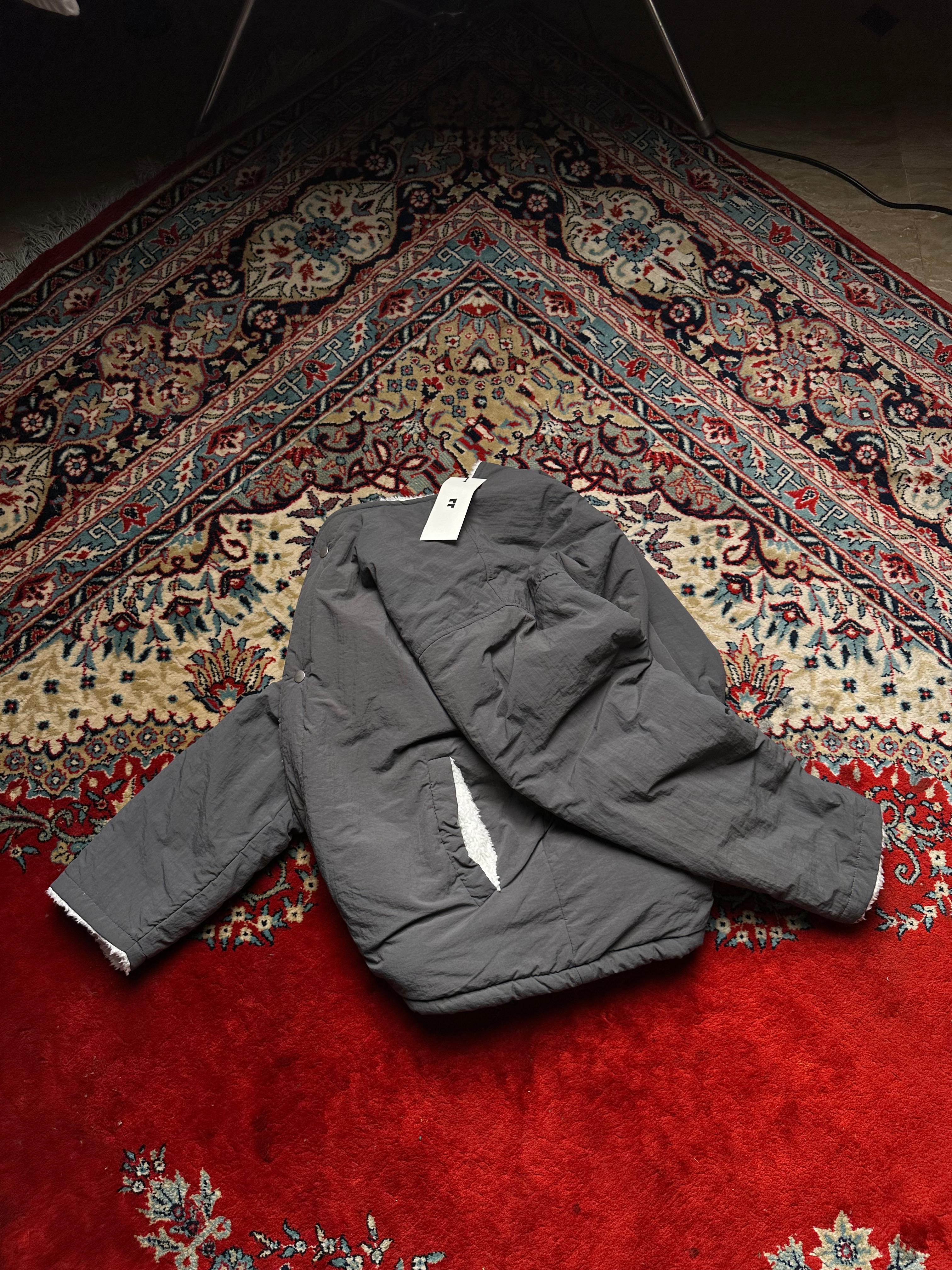 BRONTE Fur Lining Crewneck Jacket