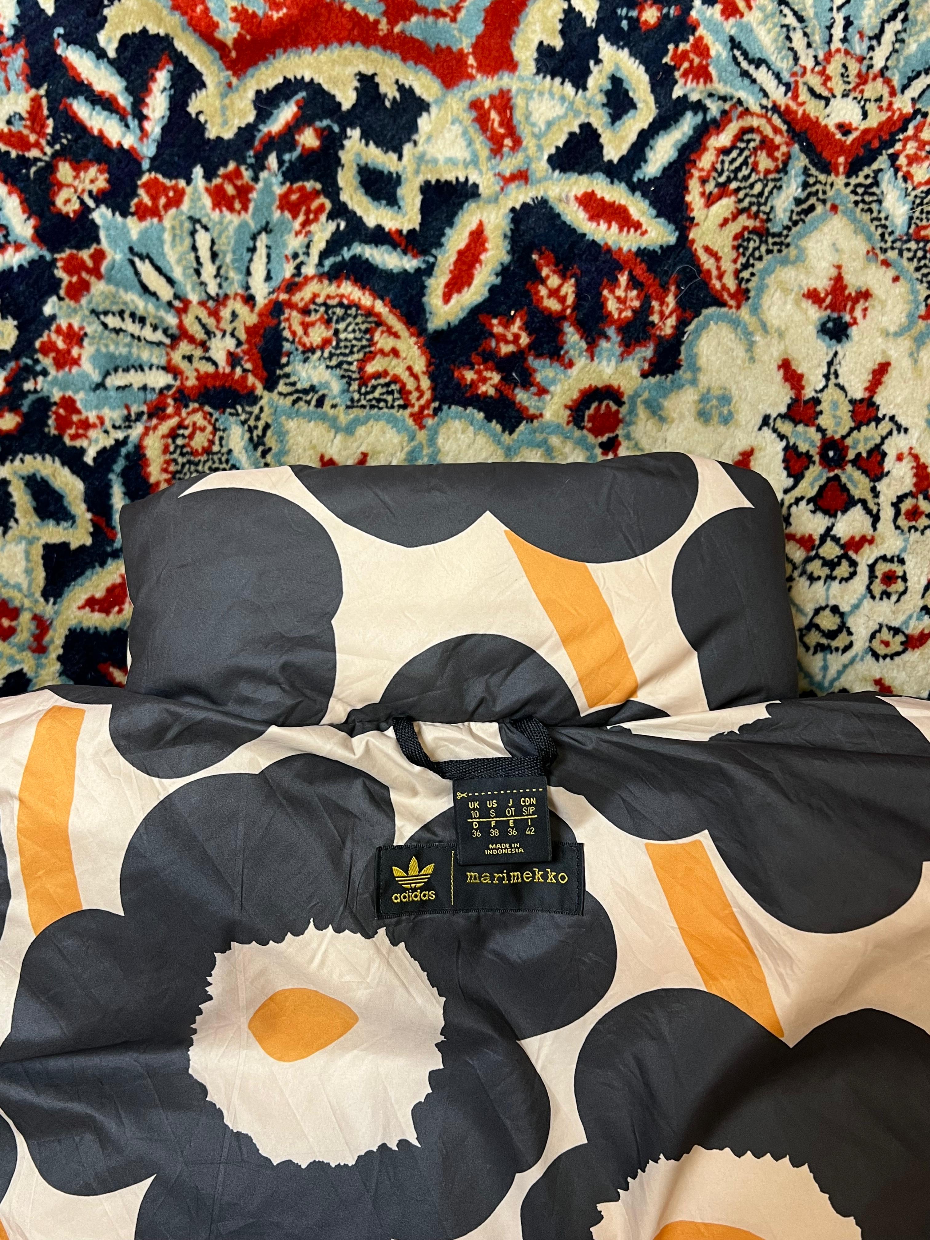 ADIDAS MARIMEKKO Reversible Duck Down Puffer Jacket