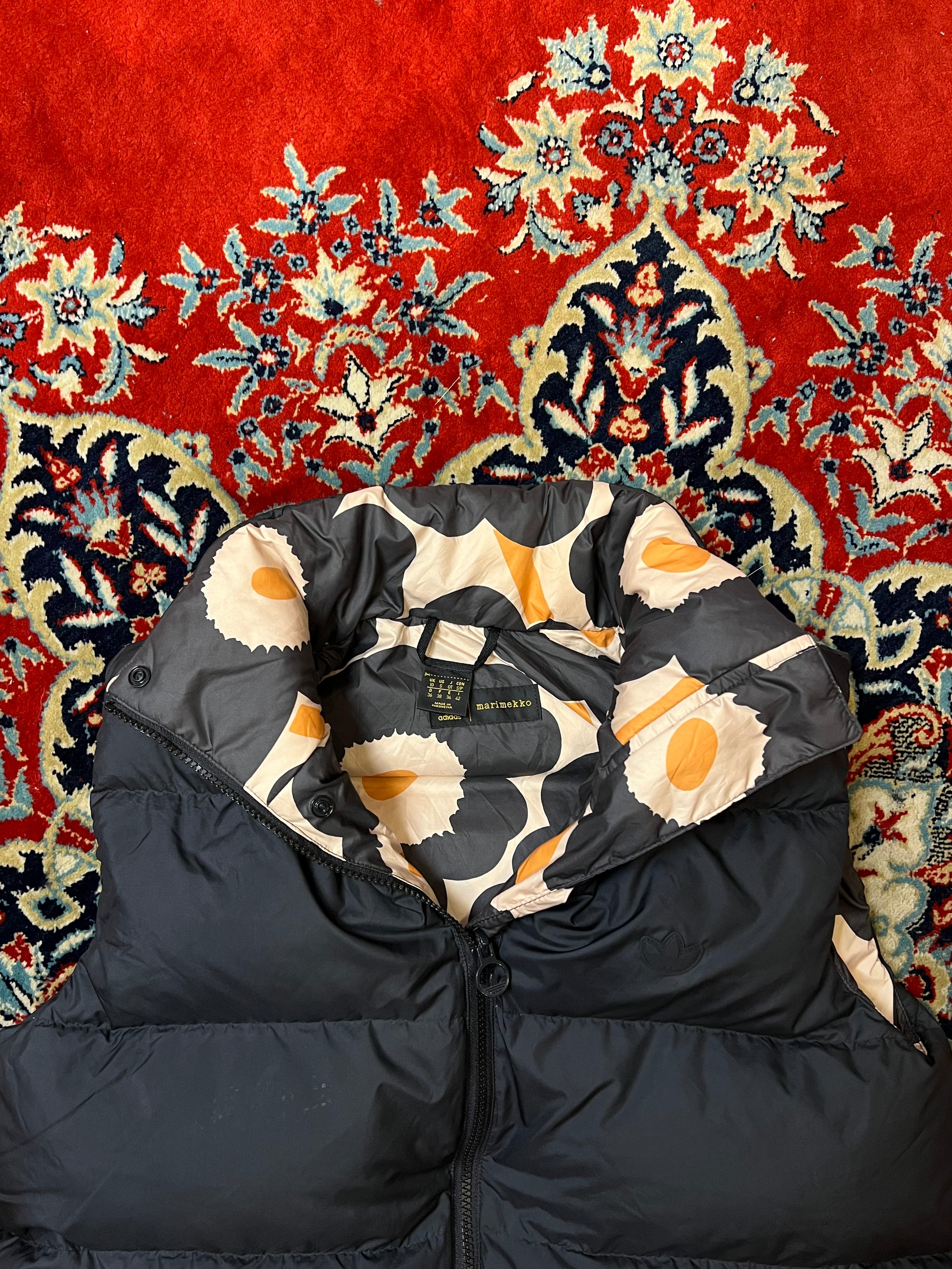 ADIDAS MARIMEKKO Reversible Duck Down Puffer Jacket