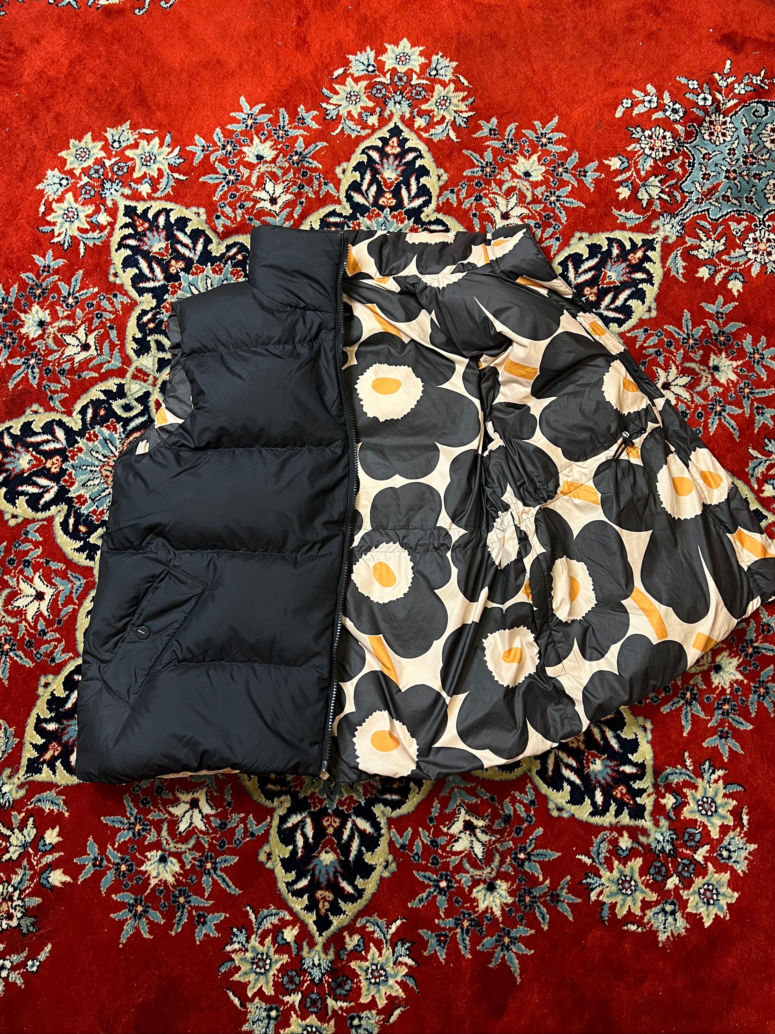 ADIDAS MARIMEKKO Reversible Duck Down Puffer Jacket
