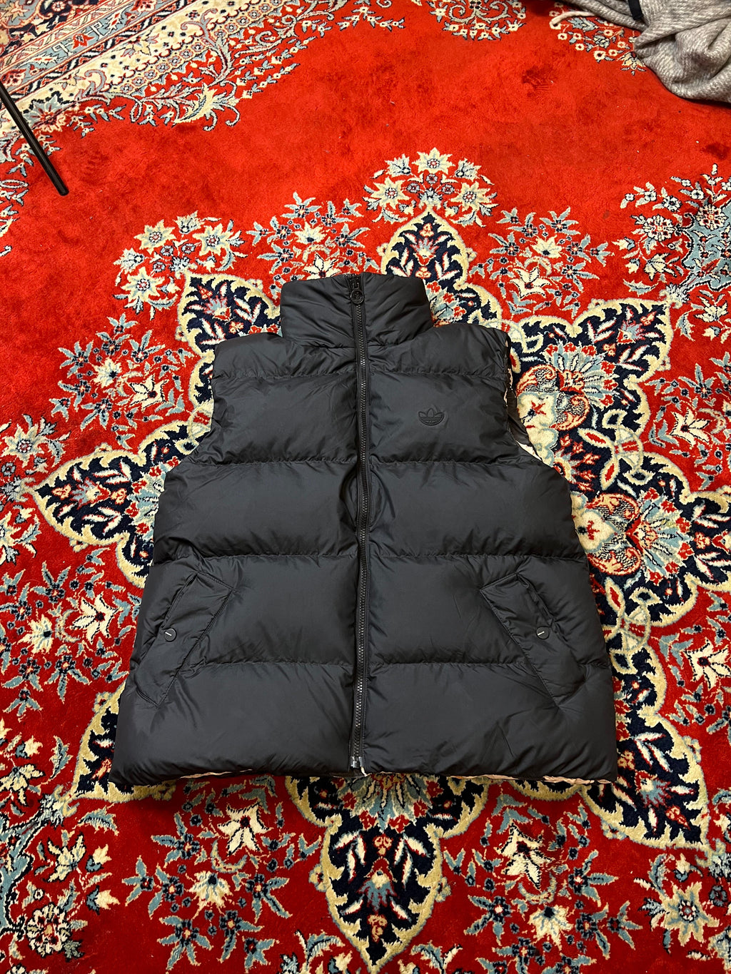 ADIDAS MARIMEKKO Reversible Duck Down Puffer Jacket