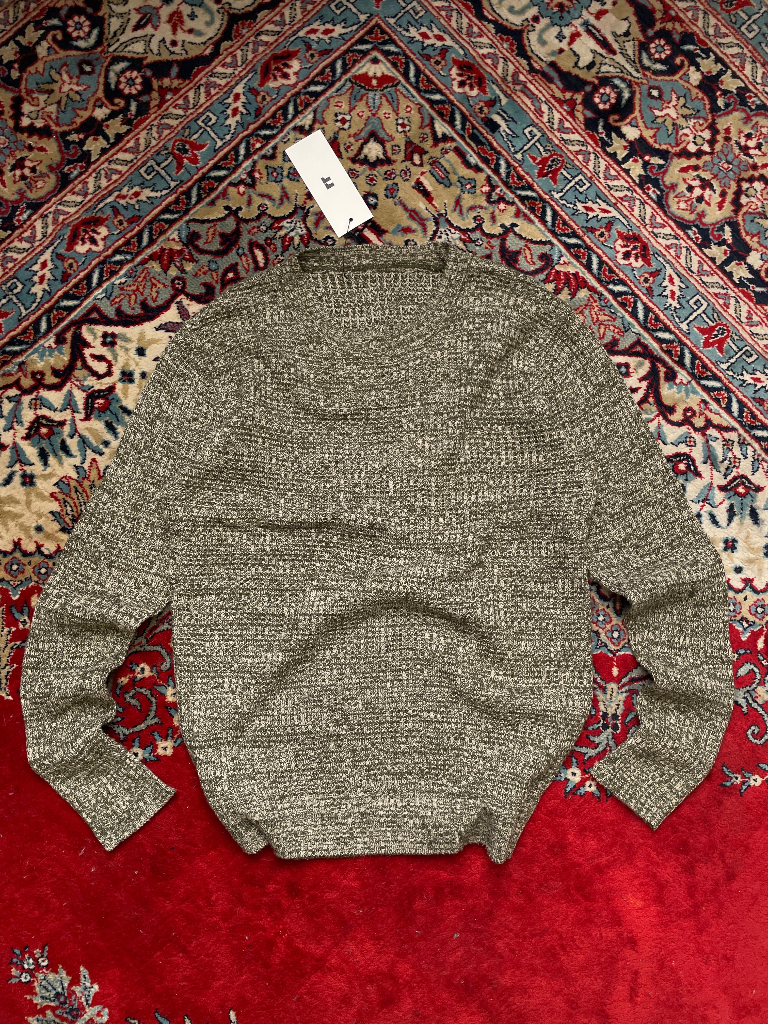 Defacto Green Knitted Wool Sweater
