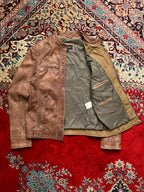 SERGE PARIENTE BIKER LEATHER JACKET